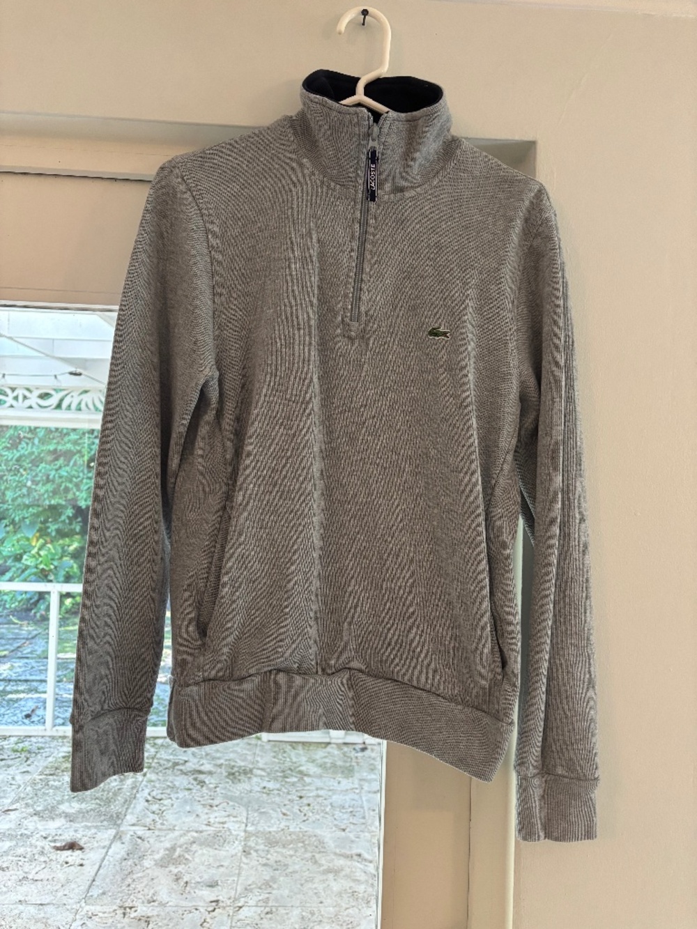 Men’s Lacoste quarter zip